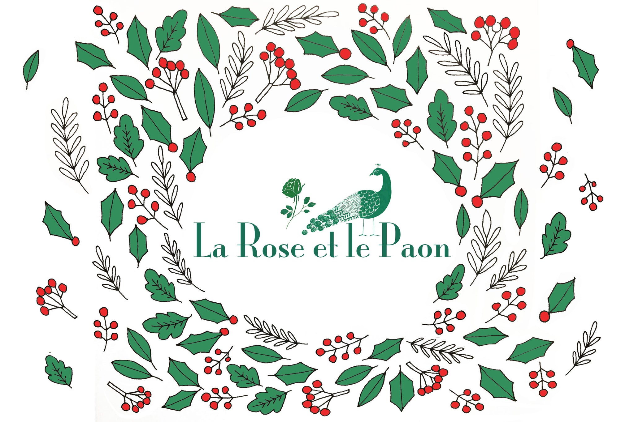 Carte-cadeau La Rose et le Paon